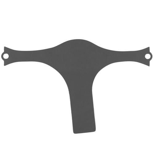 Wide Flange Long Tongue Webbed Stirrup with Double Action Ankle Joints