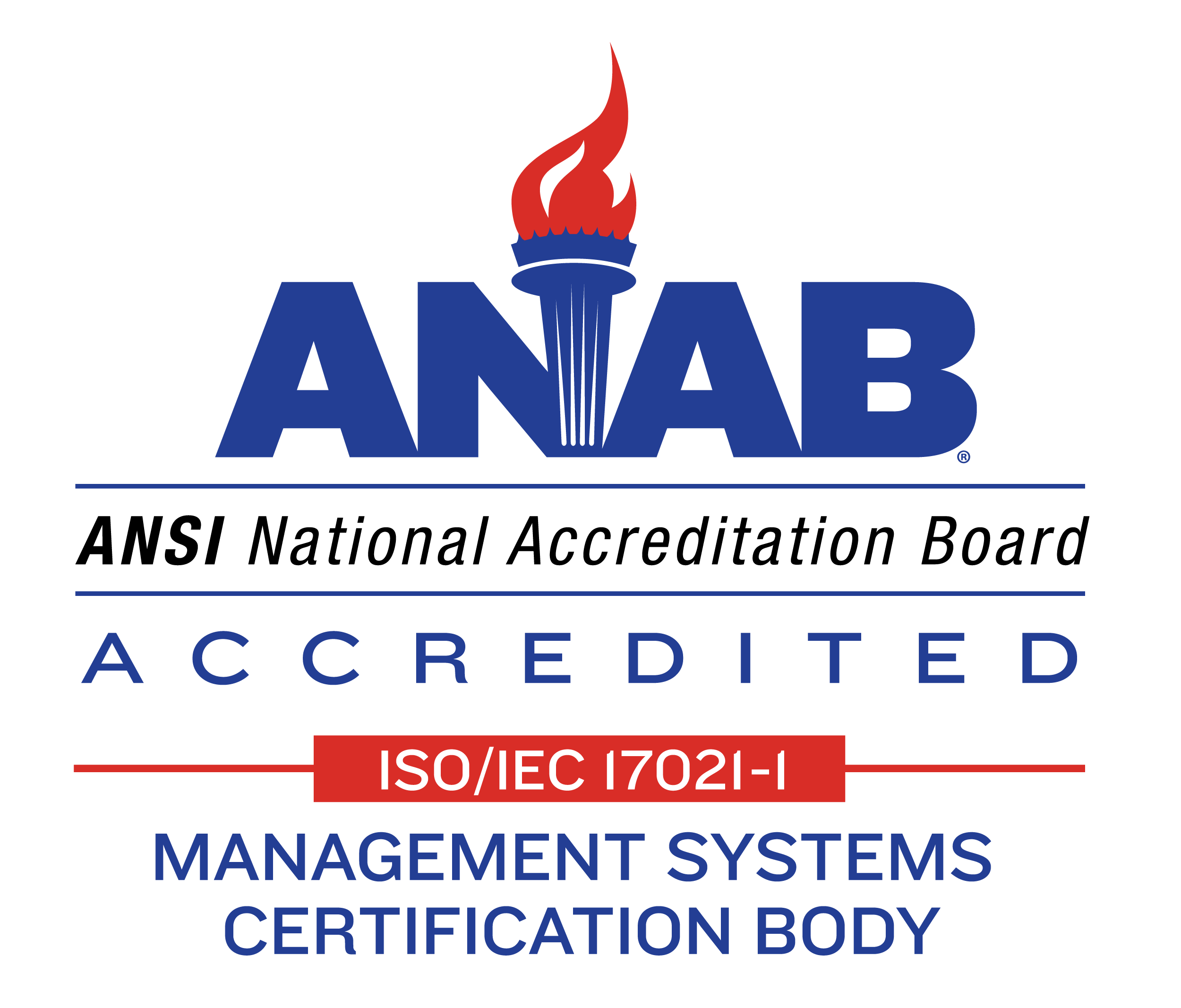 ANAB Accredited